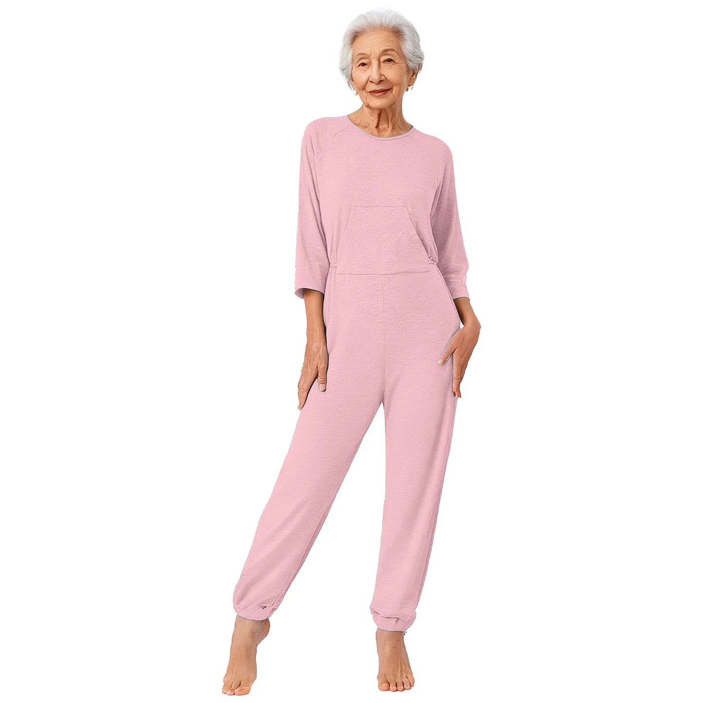 Bloom Essential Back Zipper Jumpsuit
