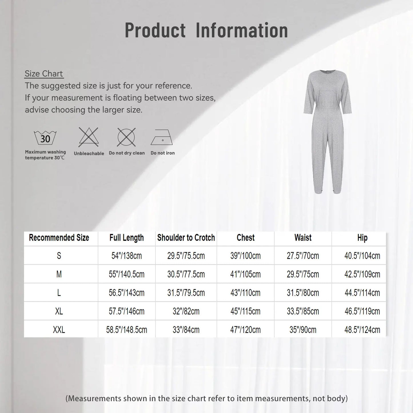 Bloom Essential Back Zipper Jumpsuit