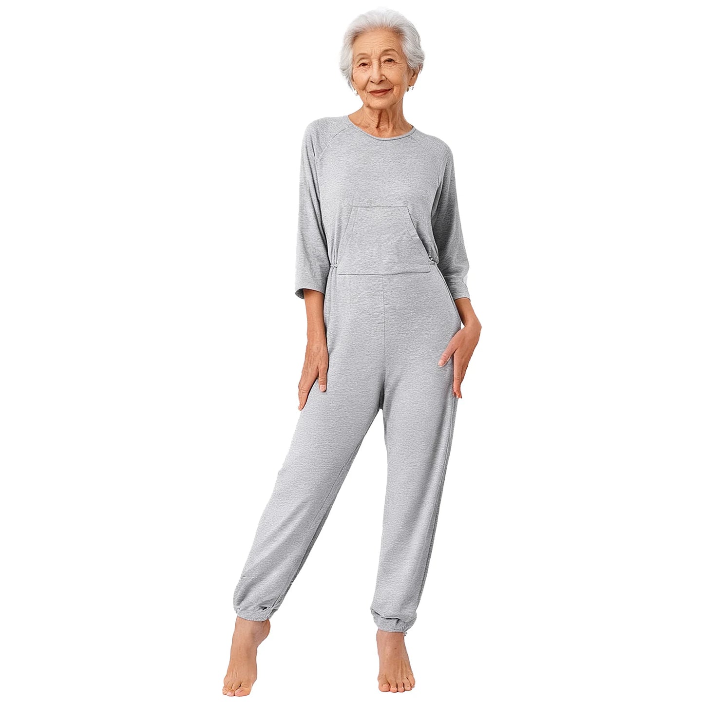 Bloom Essential Back Zipper Jumpsuit
