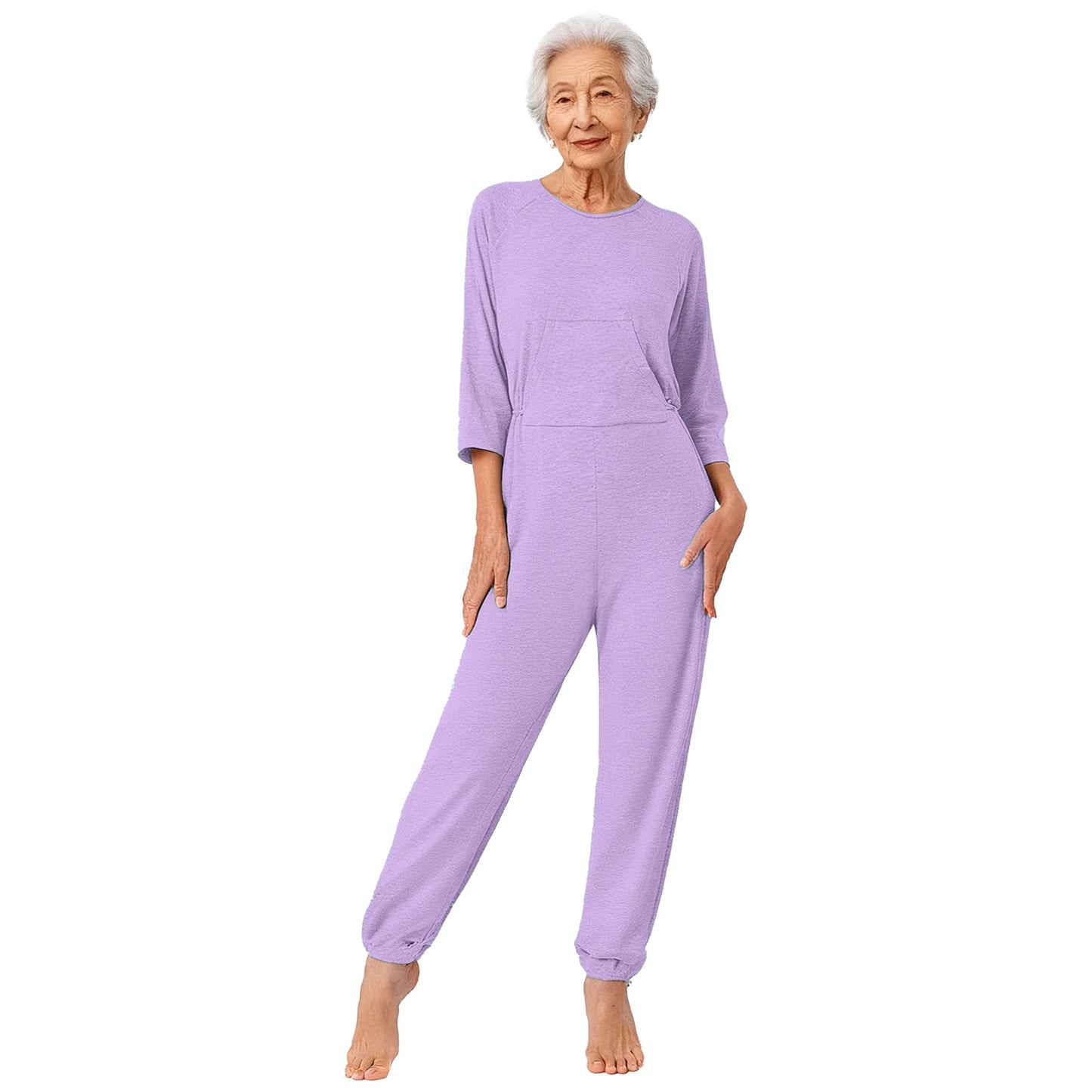 Bloom Essential Back Zipper Jumpsuit